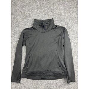Columbia Omni-Wick Sweatshirt Womens Large High Neck Pullover Fleece Pockets